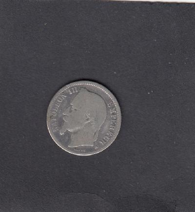 Beschrijving: 1 Franc NAPOLEON III